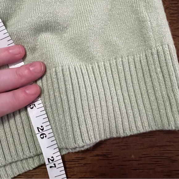 NWT Cyrus Women’s Crewneck Sweater - Light Green Sage Size 2X - Picture 7 of 10